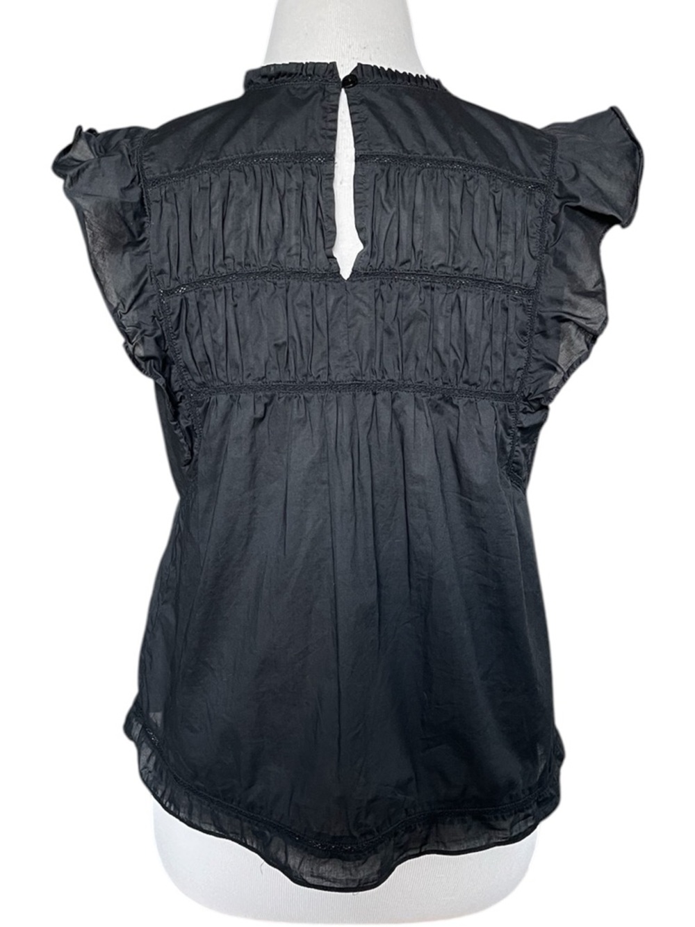 Rails Filomena ruffle flutter sleeve top - Picture 8 of 13